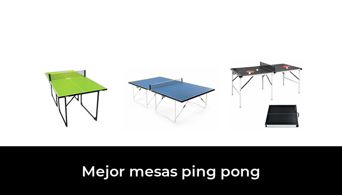 VanTen Mesa de Ping Pong Plegable Fácil de Montaje Estándar Internacional