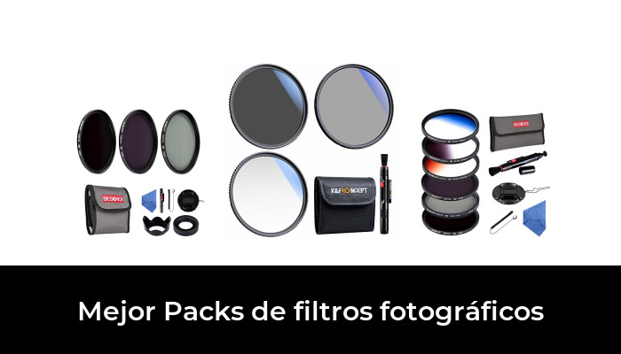 Titular organizador funda para filtros de lente de foto 6 UV Polarizador Circular PL/Nylon